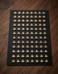 Traingle Shaped Kundan Stickers