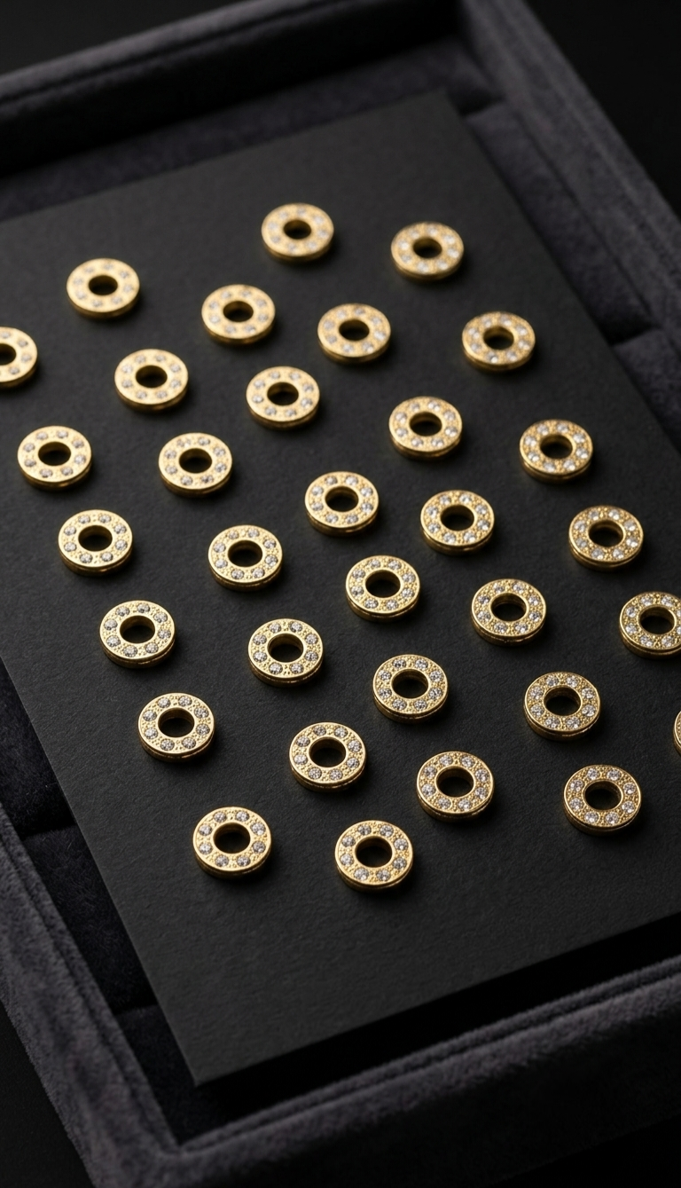 Diamond Halo Rings Stickers
